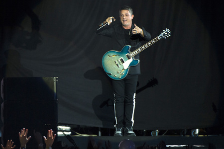 Konzert von Alejandro Sanz in Madrid