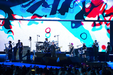 Konzert von Alejandro Sanz in Madrid