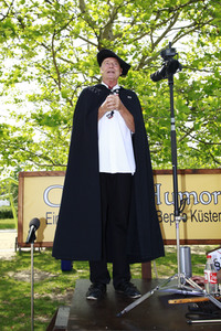 Protest-Show von Beppo Küster in Berlin