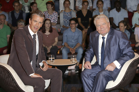 Talkshow 'Markus Lanz' in Hamburg