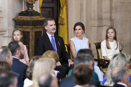 Verleihung der Zivilverdienstorden in Madrid