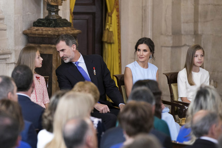 Verleihung der Zivilverdienstorden in Madrid