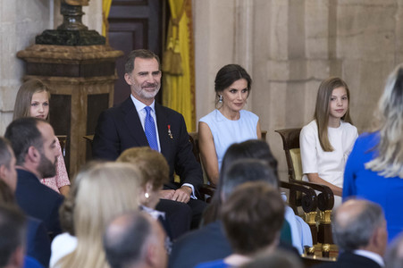 Verleihung der Zivilverdienstorden in Madrid