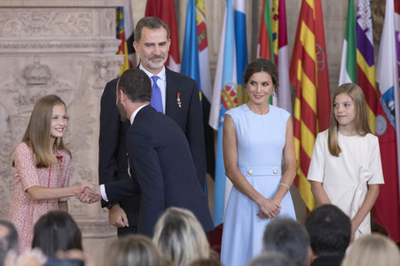 Verleihung der Zivilverdienstorden in Madrid