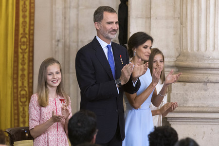 Verleihung der Zivilverdienstorden in Madrid