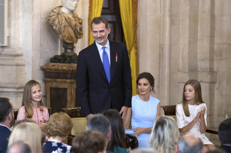 Verleihung der Zivilverdienstorden in Madrid