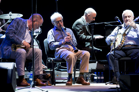 Konzert von Woody Allen & The Eddy Davis New Orleans Jazz Band in Madrid