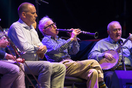 Konzert von Woody Allen & The Eddy Davis New Orleans Jazz Band in Madrid