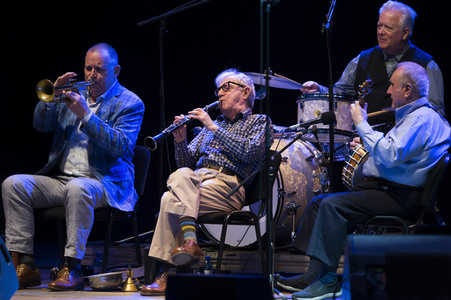 Konzert von Woody Allen & The Eddy Davis New Orleans Jazz Band in Madrid
