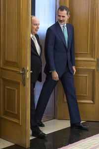 Empfang für Fürst Albert II. von Monaco in Madrid