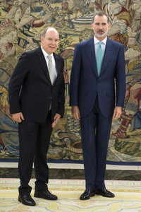 Empfang für Fürst Albert II. von Monaco in Madrid