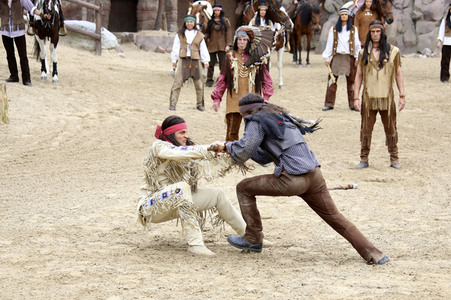 Pressetermin 'Unter Geiern - Der Sohn des Bärenjägers' in Bad Segeberg