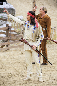 Pressetermin 'Unter Geiern - Der Sohn des Bärenjägers' in Bad Segeberg