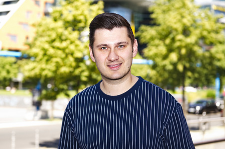 Photocall mit Sebastian Raetzel in Berlin