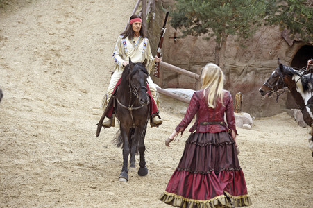 Pressetermin 'Unter Geiern - Der Sohn des Bärenjägers' in Bad Segeberg