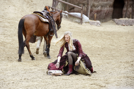 Pressetermin 'Unter Geiern - Der Sohn des Bärenjägers' in Bad Segeberg