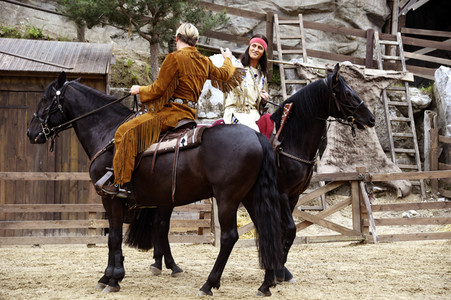 Pressetermin 'Unter Geiern - Der Sohn des Bärenjägers' in Bad Segeberg