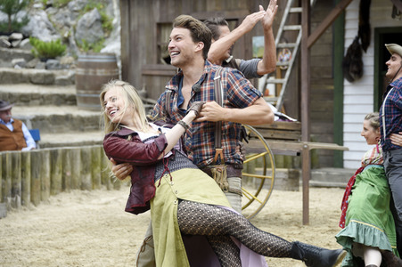 Pressetermin 'Unter Geiern - Der Sohn des Bärenjägers' in Bad Segeberg