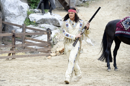 Pressetermin 'Unter Geiern - Der Sohn des Bärenjägers' in Bad Segeberg