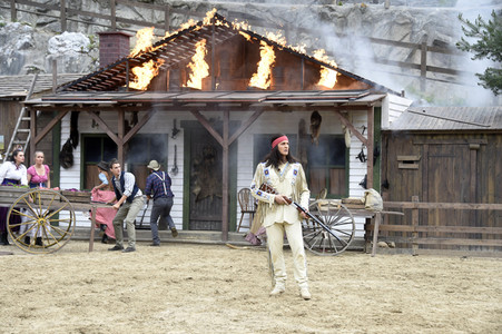 Pressetermin 'Unter Geiern - Der Sohn des Bärenjägers' in Bad Segeberg