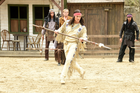 Pressetermin 'Unter Geiern - Der Sohn des Bärenjägers' in Bad Segeberg