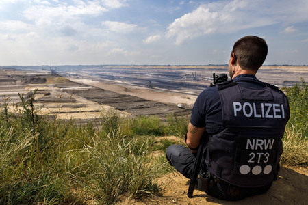 'Ende Gelände' Demonstration in Hochneukirch