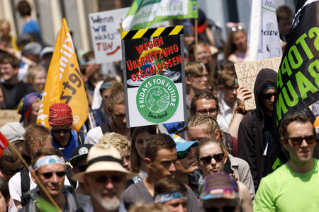 'Ende Gelände' Demonstration in Hochneukirch