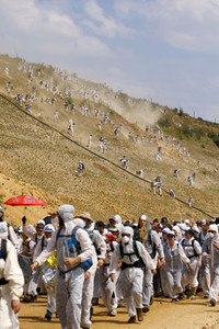 'Ende Gelände' Demonstration in Hochneukirch