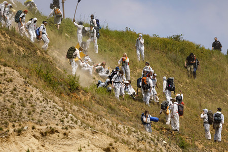'Ende Gelände' Demonstration in Hochneukirch