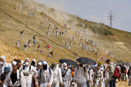 'Ende Gelände' Demonstration in Hochneukirch