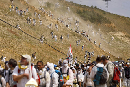 'Ende Gelände' Demonstration in Hochneukirch