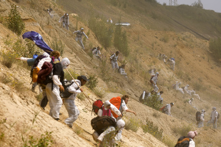 'Ende Gelände' Demonstration in Hochneukirch