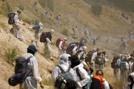 'Ende Gelände' Demonstration in Hochneukirch