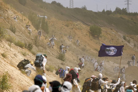 'Ende Gelände' Demonstration in Hochneukirch