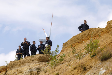 'Ende Gelände' Demonstration in Hochneukirch