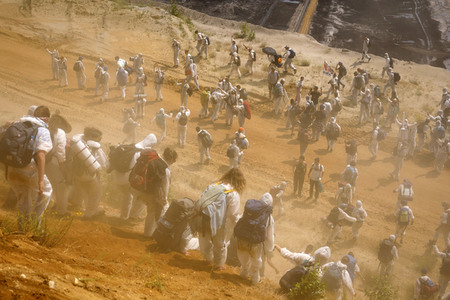 'Ende Gelände' Demonstration in Hochneukirch
