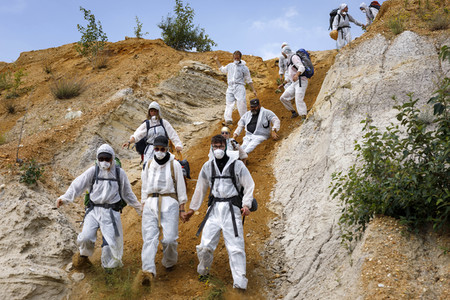 'Ende Gelände' Demonstration in Hochneukirch