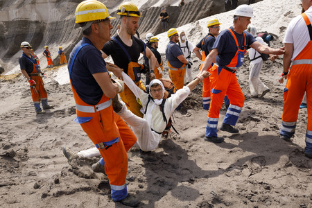 'Ende Gelände' Demonstration in Hochneukirch