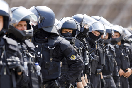 'Ende Gelände' Demonstration in Hochneukirch