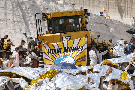 'Ende Gelände' Demonstration in Hochneukirch