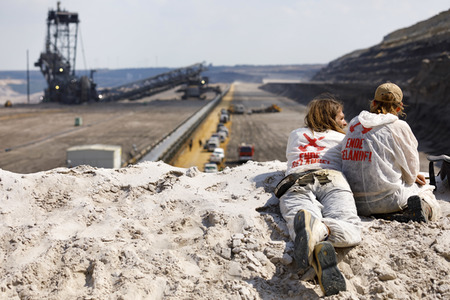 'Ende Gelände' Demonstration in Hochneukirch