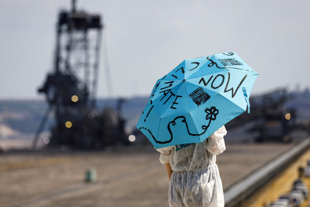 'Ende Gelände' Demonstration in Hochneukirch