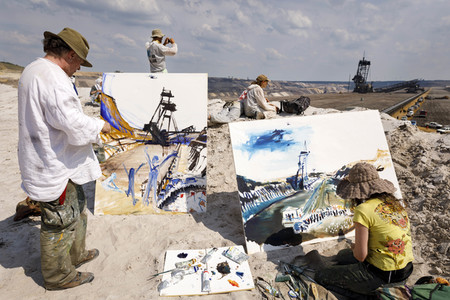 'Ende Gelände' Demonstration in Hochneukirch