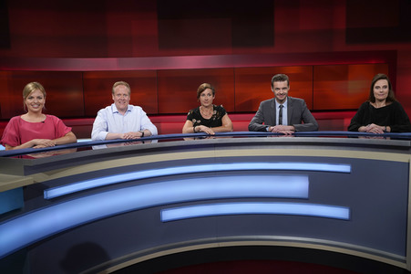 Talkshow 'hart aber fair' in Berlin