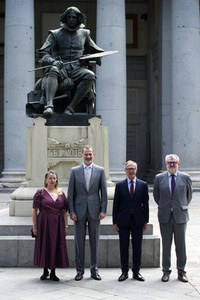 Ausstellungseröffnung 'Velazquez, Rembrandt, Vermeer. Miradas Afines' in Madrid