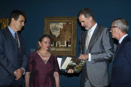 Ausstellungseröffnung 'Velazquez, Rembrandt, Vermeer. Miradas Afines' in Madrid