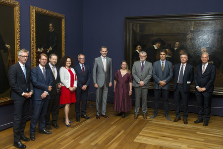 Ausstellungseröffnung 'Velazquez, Rembrandt, Vermeer. Miradas Afines' in Madrid