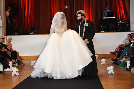 Präsentation der Brautmodenkollektion Pompöös by Semiha Bähr in Berlin