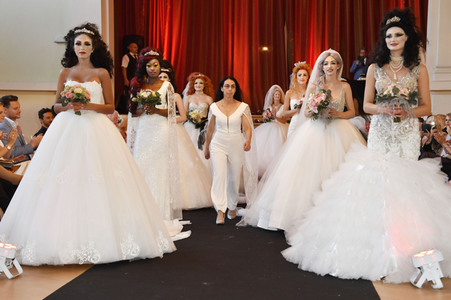 Präsentation der Brautmodenkollektion Pompöös by Semiha Bähr in Berlin