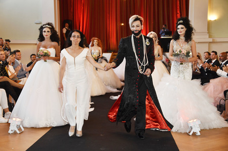 Präsentation der Brautmodenkollektion Pompöös by Semiha Bähr in Berlin